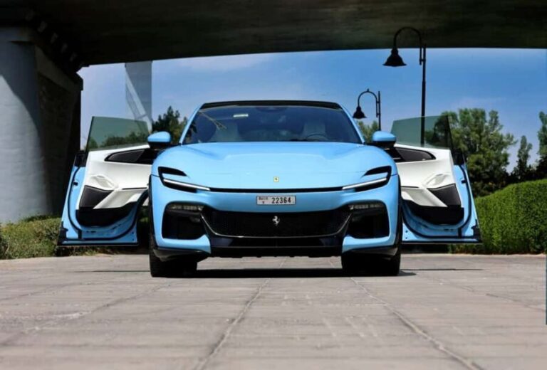 Rent Ferrari Purosangue in Dubai Deposit-Free - What to Expect When You Rent