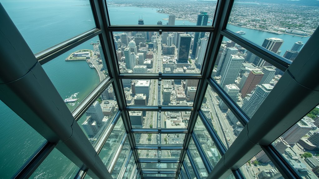 revolving glass floor experience