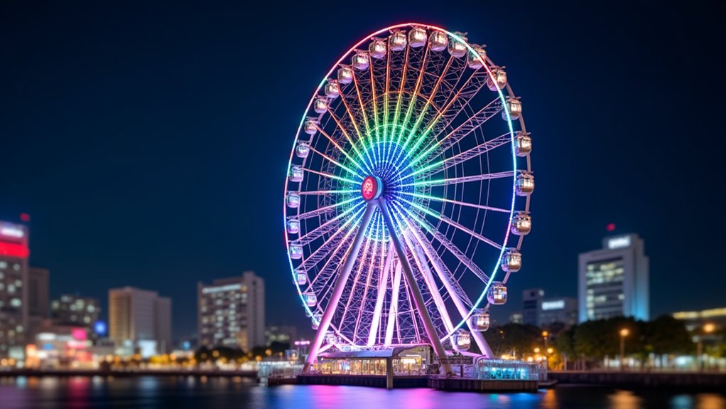 ride ferris wheel at cosmo