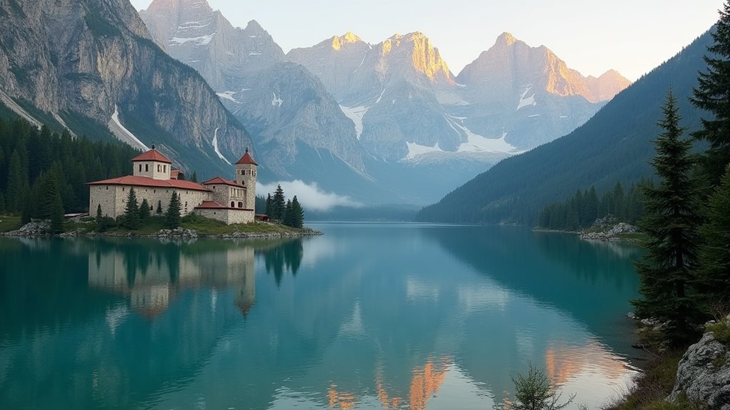 rila monastery and lakes