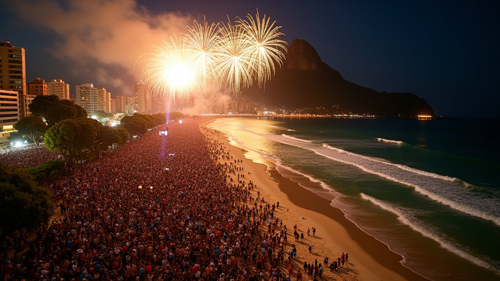 rio fireworks music tradition