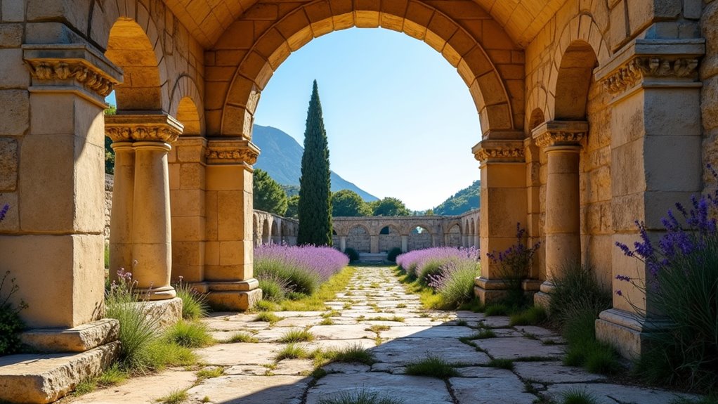 roman ruins and ancient artifacts