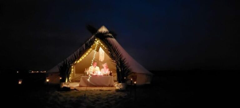 Romantic Sunset Experience with Glamping Gold Pack - Practical Details and Value