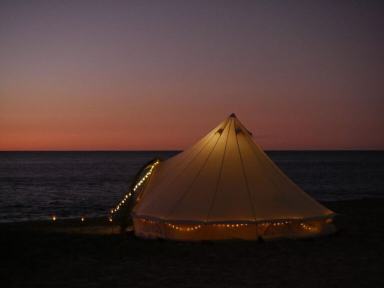 Romantic Sunset Experience with Glamping Silver Pack - The Experience in Detail