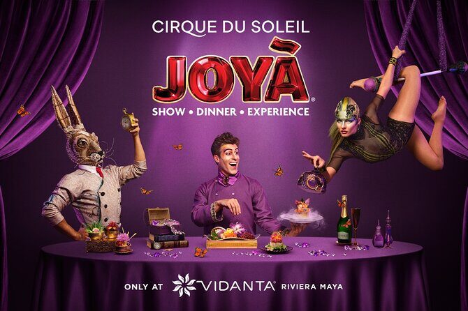 Round-Trip Hotel Pick up + Cirque du Soleil JOYÀ Tickets - The Itinerary—What to Expect