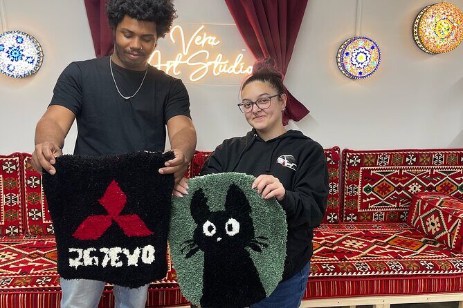 Rug Tufting Workshop in Philadelphia with Turkish Tea - Who Will Love This?