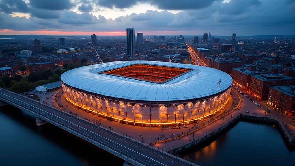 rugby concerts retractable roof