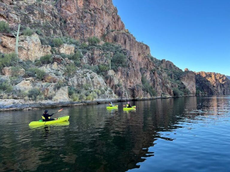 Saguaro Lake: Guided Kayaking Tour - What’s Included and What to Bring