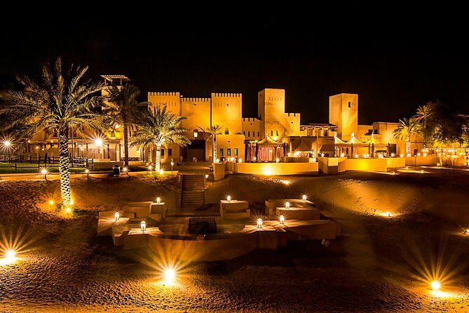 Sahara Arabian Desert Dinner Experience with Transport from Dubai - Detailed Breakdown of the Itinerary
