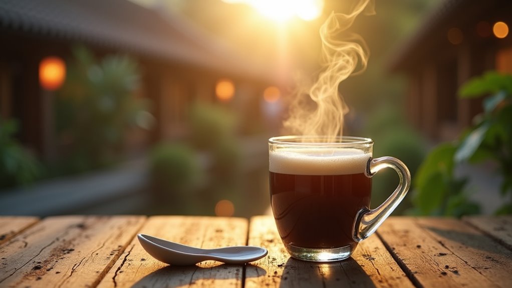 salt enhanced vietnamese coffee