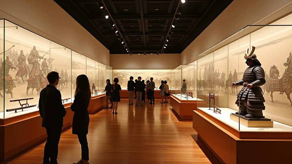 samurai history interactive exhibits