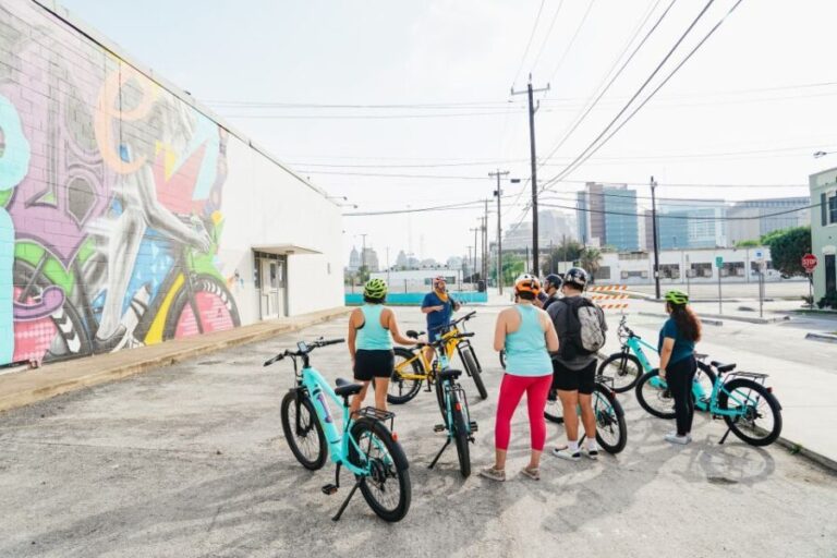 San Antonio: Murals & Hidden Gems E-Bike Tour - Practical Details and Tips