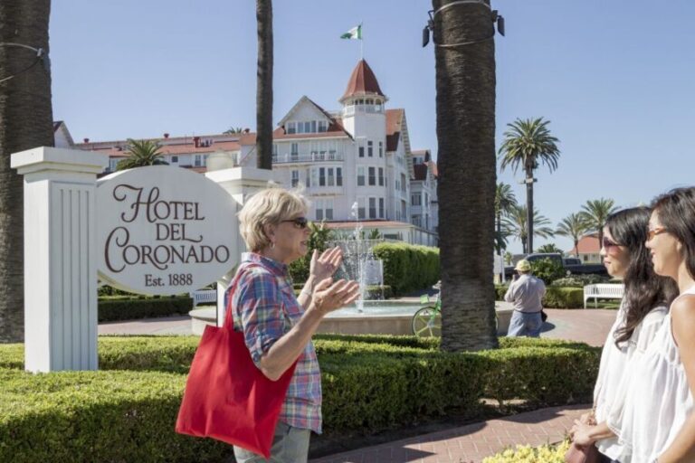 San Diego: Coronado Highlights Small Group Walking Tour - In-Depth Look at the Itinerary
