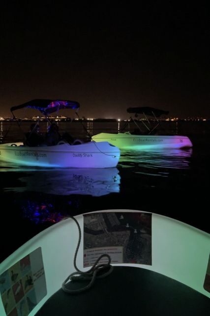San Diego: Night Date Glow Pedal Boat with Downtown Views - The Views and Atmosphere