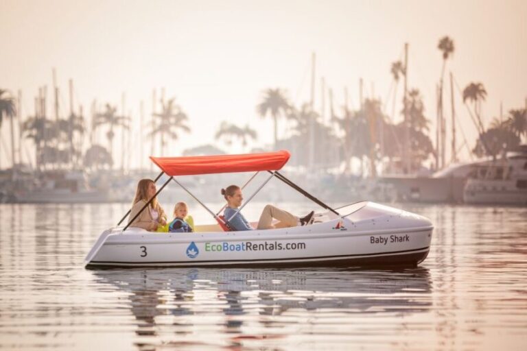 San Diego: San Diego Bay Dog-Friendly Eco Pedal Boat Rentals - What to Expect on Your Eco Pedal Boat Adventure