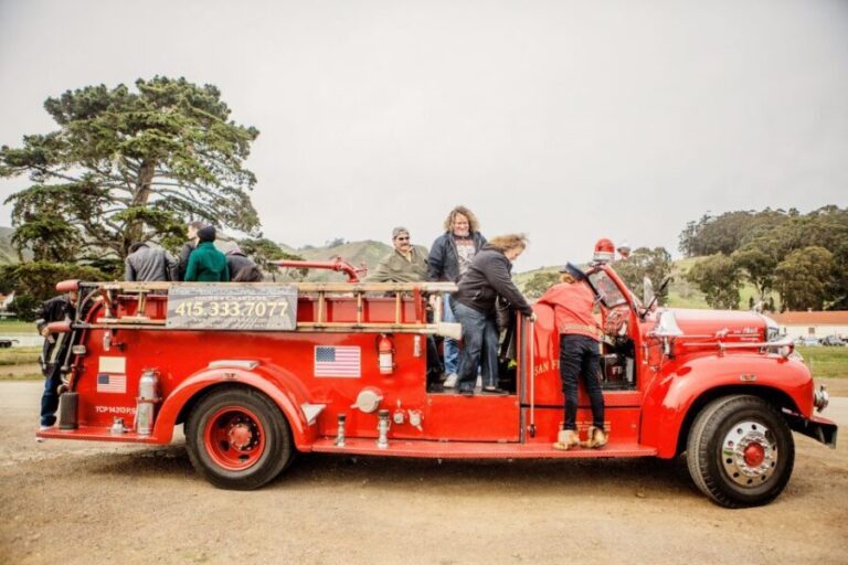 San Francisco Bay: 90-Minute Fire Engine Tour - What Makes This Tour Special?