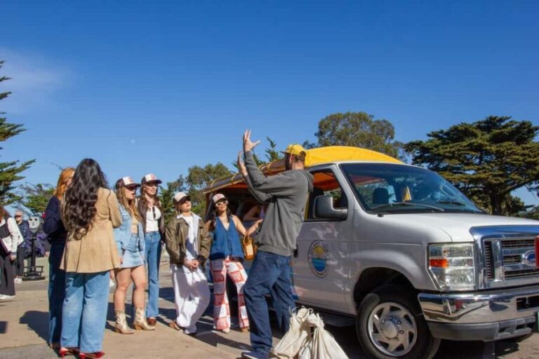 San Francisco: City, Lombard St and Alcatraz Tour - Transportation and Group Size