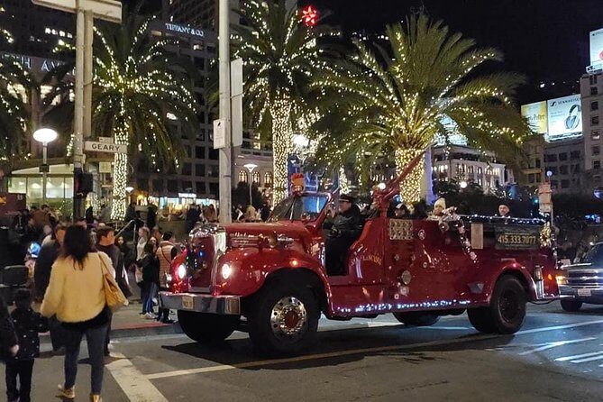 San Francisco Fire Engine Holiday Lights Tour - The Itinerary: What to Expect