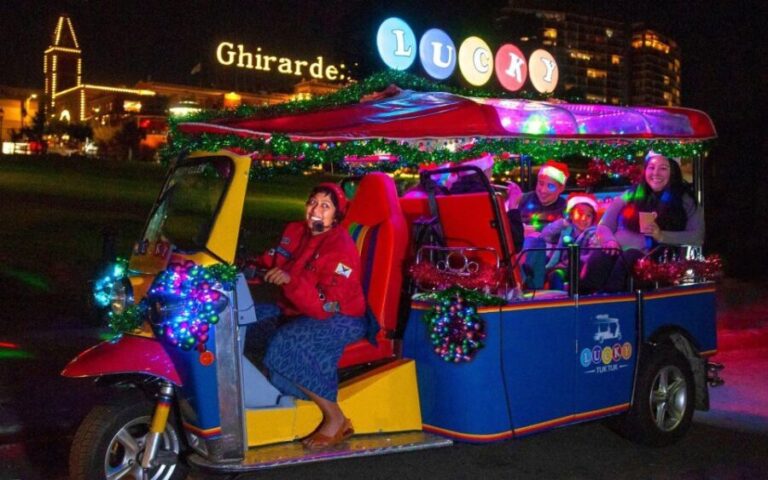 San Francisco: Holiday Lights and Sights Tour on a Tuk-Tuk - What to Expect During the Tour