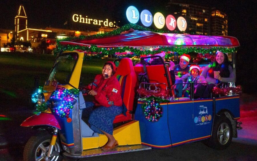 San Francisco: Holiday Lights and Sights Tour on a Tuk-Tuk - What to Expect During the Tour