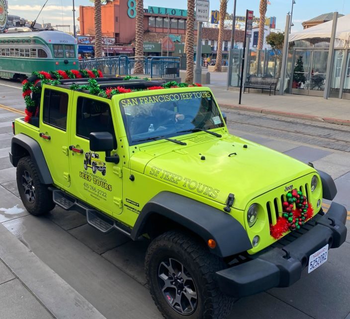 San Francisco: Holiday Lights Private Group Jeep Tour - What’s Included and What’s Not
