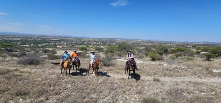 San Miguel de Allende: Horseback Riding Tour - The Return and Refreshments
