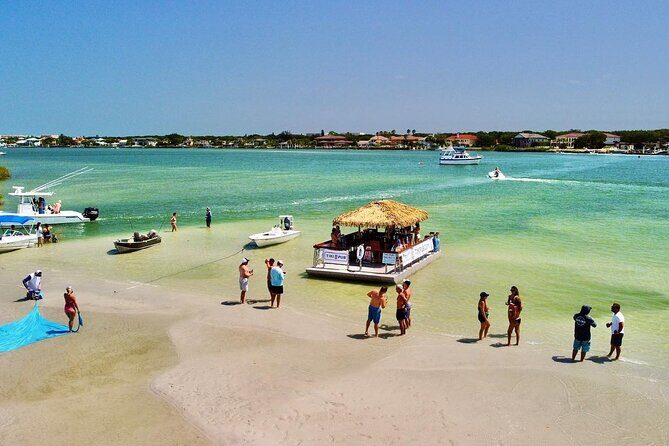 Sandbar Cruising on the Tiki Pub - The Experience: What You Can Expect