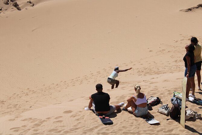 Sandboarding in agadir (Sand Surfing)with Ocean View - The Scenic Drive and Village Stops