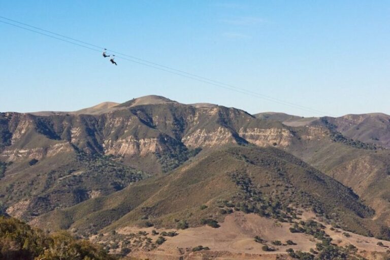 Santa Barbara: Zipline Tour with 4x4 Humvee Ride - The Ziplines: Speed, Views, and Excitement