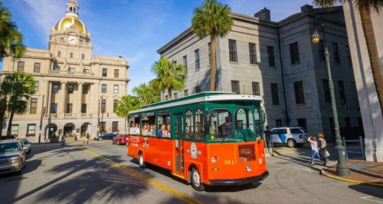 Savannah: Old Town Hop-On Hop-Off Trolley Tour - The Itinerary: What to Expect
