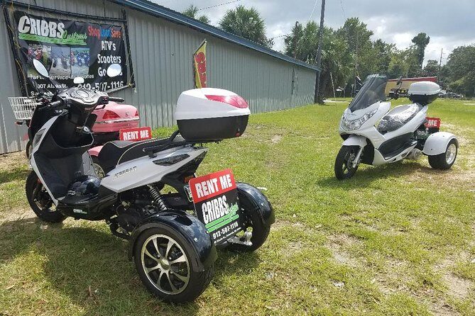 Savannah Scooter and Trike Rental with Helmet - Exploring Savannah’s Highlights on Two or Three Wheels