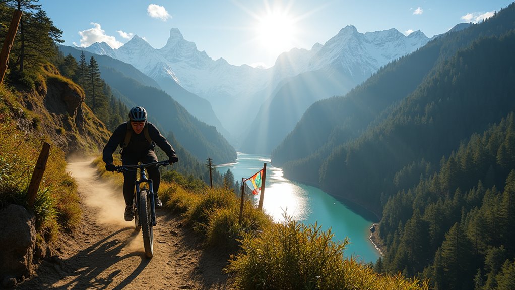 scenic mountain bike trails