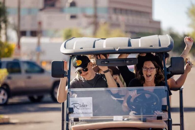 Scottsdale: Wild West Heist Puzzle Ride Adventure - What to Expect from the Tour Itinerary