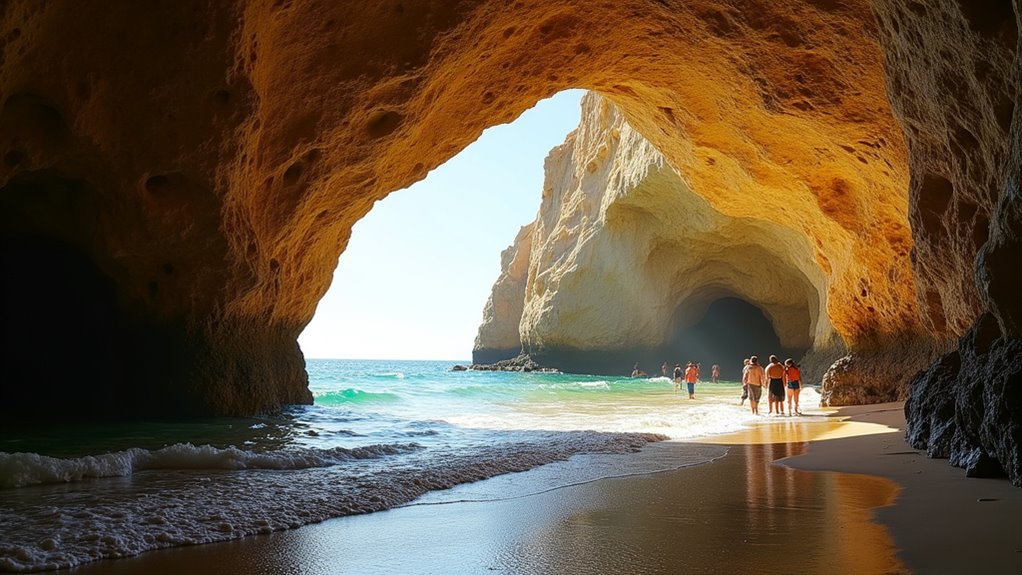 sea carved chambers mythic cave