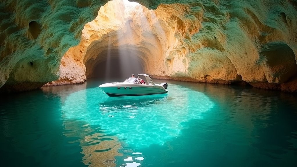 sea caves boat tour