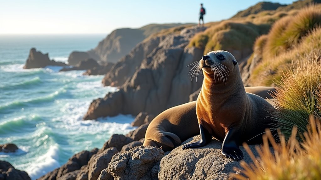 seal watching at sinclair head