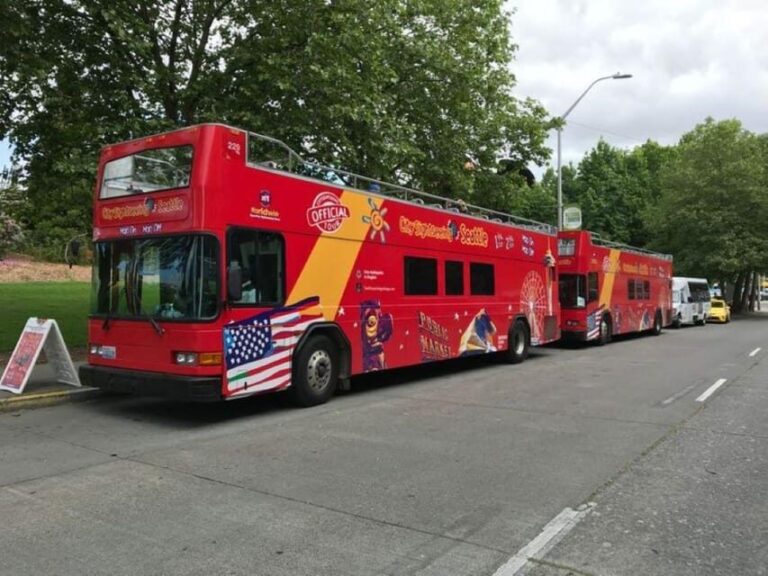 Seattle: Hop-on Hop-off Bus Tour and Sky View Observatory - FAQ