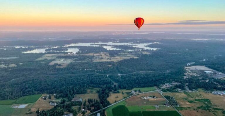 Seattle: Mt. Rainier Sunrise Hot Air Balloon Ride - The Value of This Tour