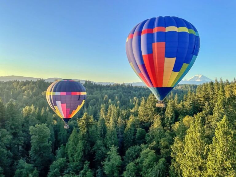 Seattle: Mt. Rainier Sunset Hot Air Balloon Ride - Why This Balloon Ride Stands Out