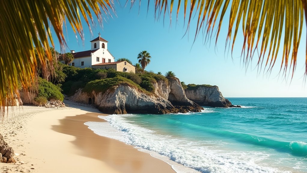 secluded beaches and retreats