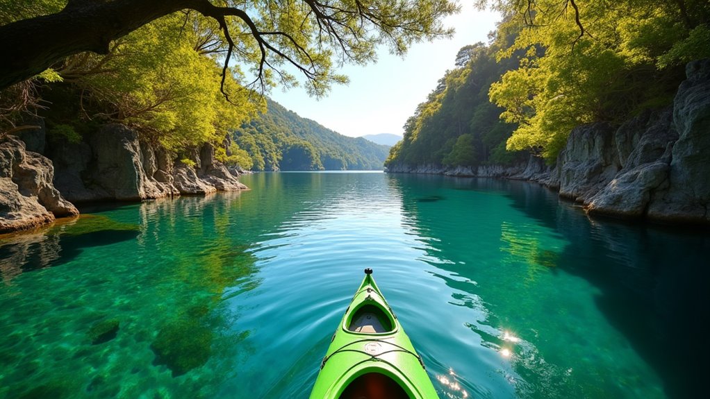 secluded kayaking in kenepuru
