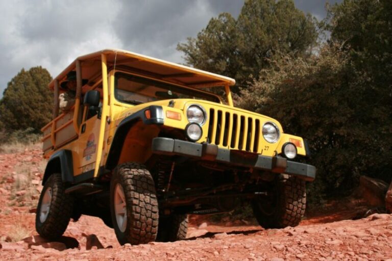 Sedona: PRIVATE Extreme Diamondback Gulch 4x4 Jeep Tour - Considerations and Possible Drawbacks
