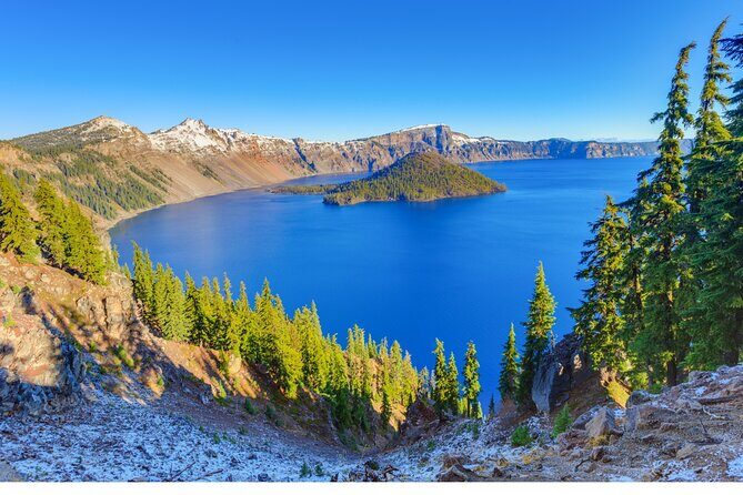 Self Guided Driving Audio Tour in Crater Lake - The Sum Up