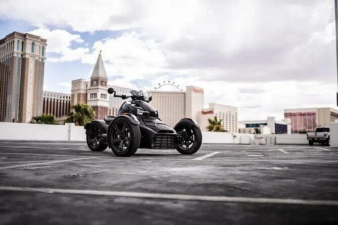 Self-Guided Las Vegas Trike tour on a CanAm Trike - The Route and Destinations