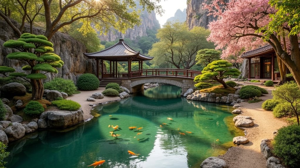 serene quarry garden oasis