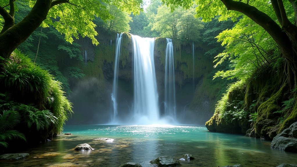 serene waterfall hiking adventures