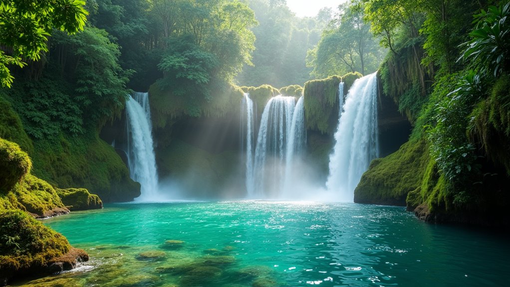 seven tier waterfall adventure