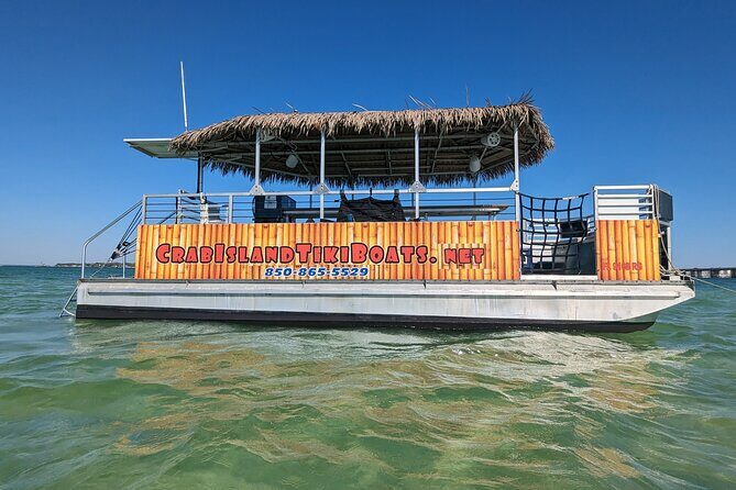 Shared Group Crab Island 3 Hour Tiki Excursion, Destin FL - The Itinerary – What to Expect