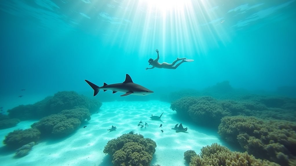shark and ray encounters