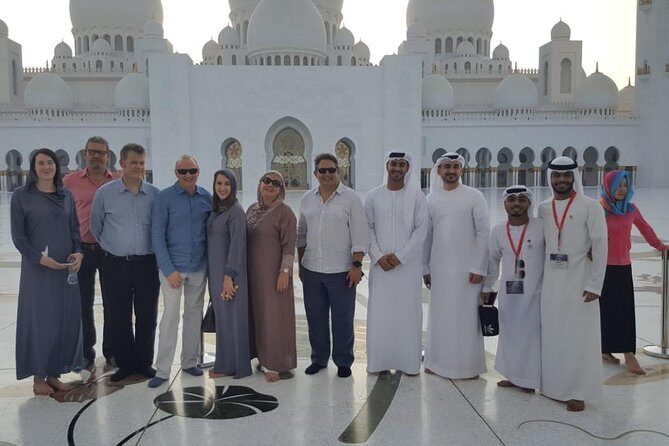 Sheikh Zayed Grand Mosque with Emirati - Detailed Breakdown of the Itinerary